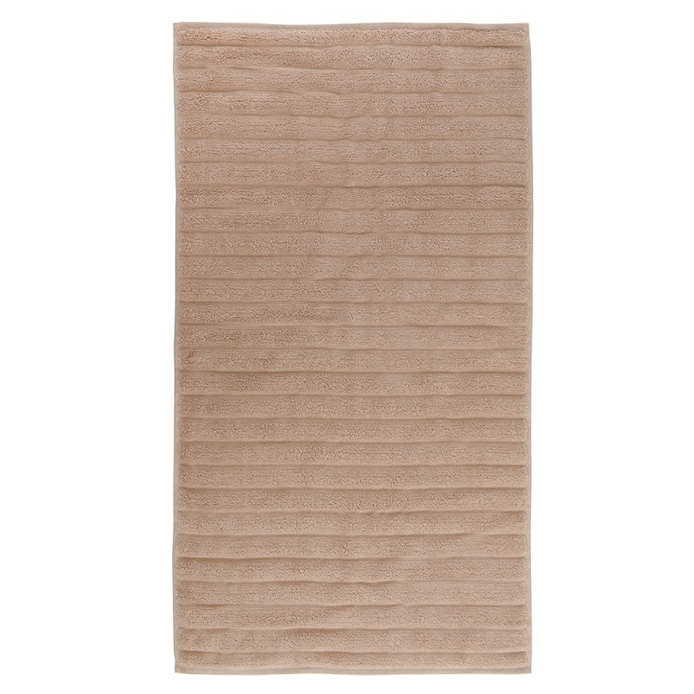 Полотенце банное 50x90 Tkano Essential Waves бежевое