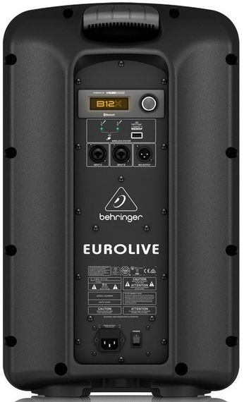 BEHRINGER B12X активная АС, 1000Вт, динамик 12 дюйм