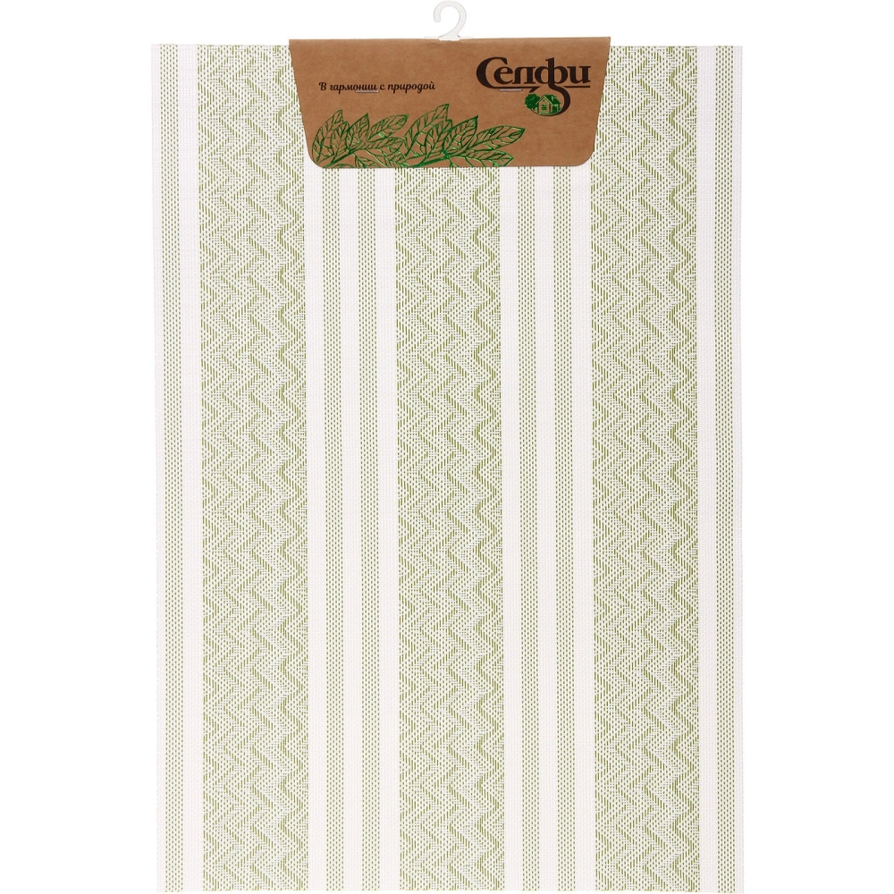 Салфетка на стол 30*45см «Жаклин» плетеная, салатовая