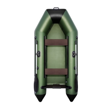 Лодка ПВХ АКВА 2600 зелено-черная