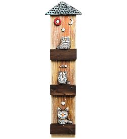 КоКо Шамель KK-514 Панно «Кошачий дом» шамот