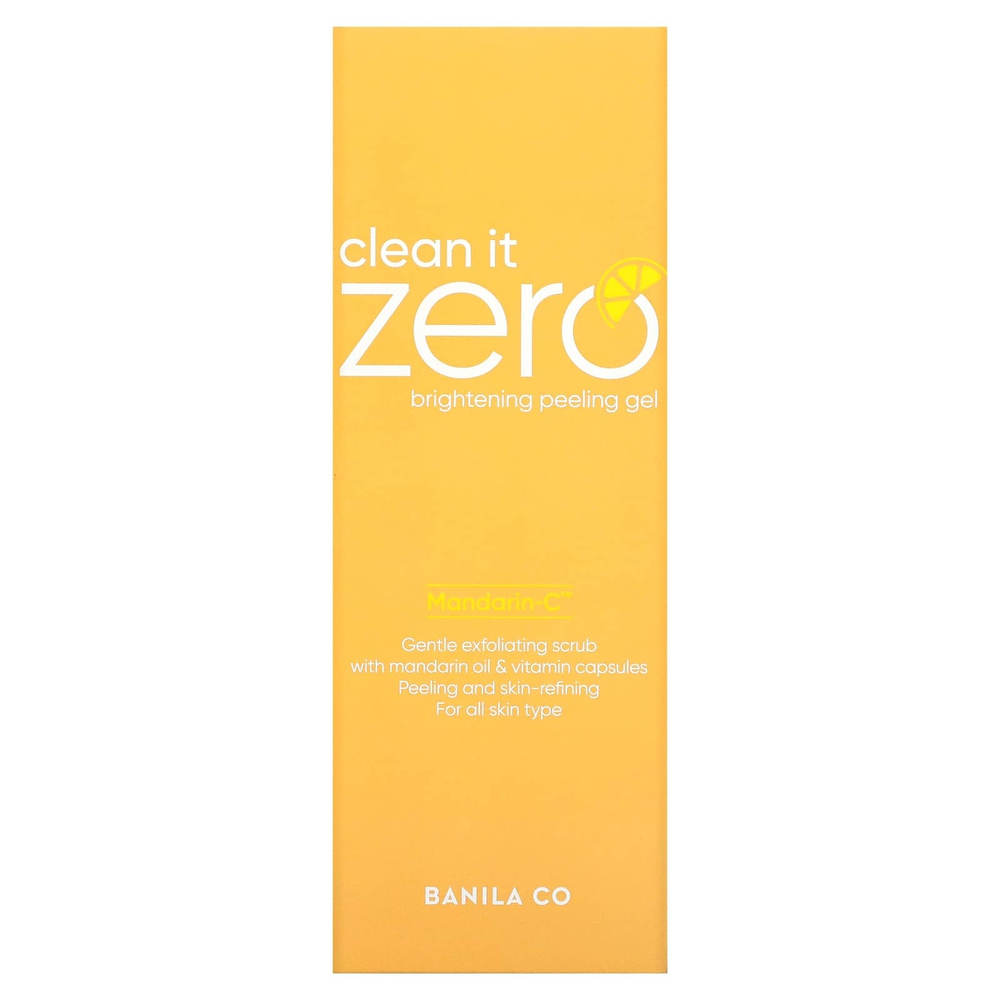 Banila Co, Clean It Zero, осветляющий гель-пилинг, для всех типов кожи, 120 мл (4,05 жидк. унц.)