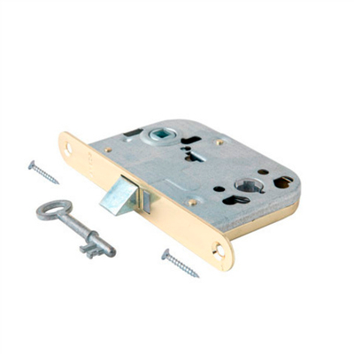 Замок Апекс врезной 6000-WC/S-G п/фикс золото д/финских дв. Б/О