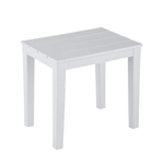 Столик для шезлонга "Прованс" 400*300*370, цвет белый, макс. нагрузка до 80 кг. складной