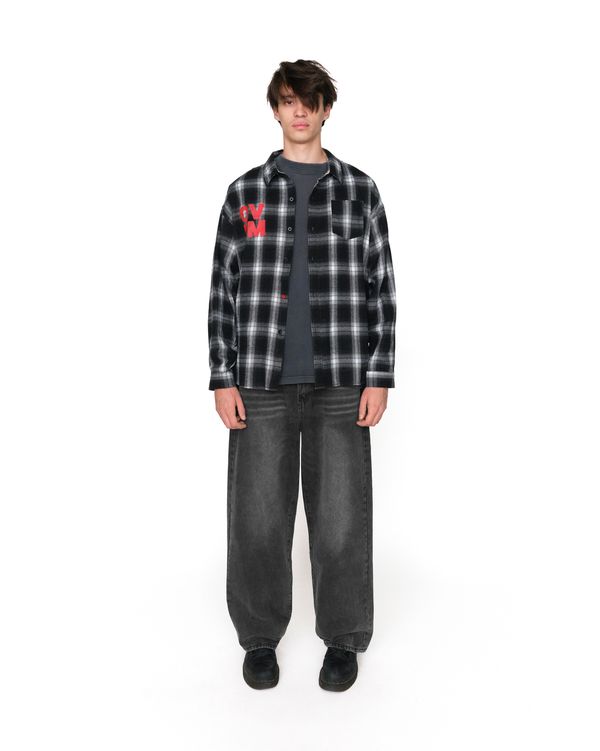 Рубашка Flanel Square Black - фото 2
