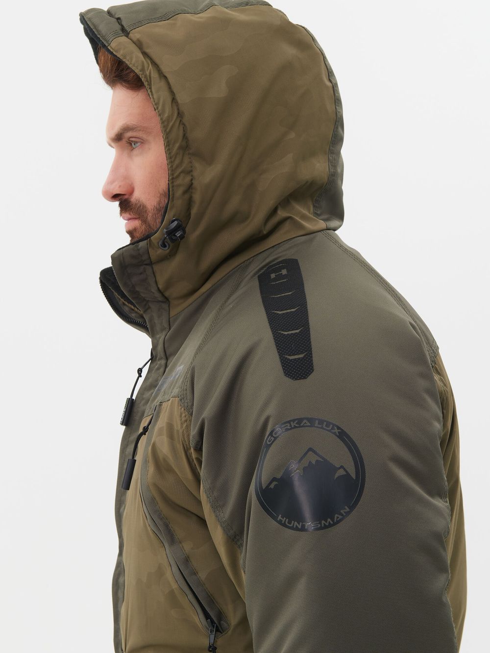 Костюм зимний Горка-Люкс ткань Breathable Camo цвет Хаки