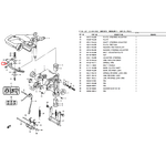 Suzuki 43415-94J00-0000 Пластина Регулятор DF9.9S/ 15S Оригинал