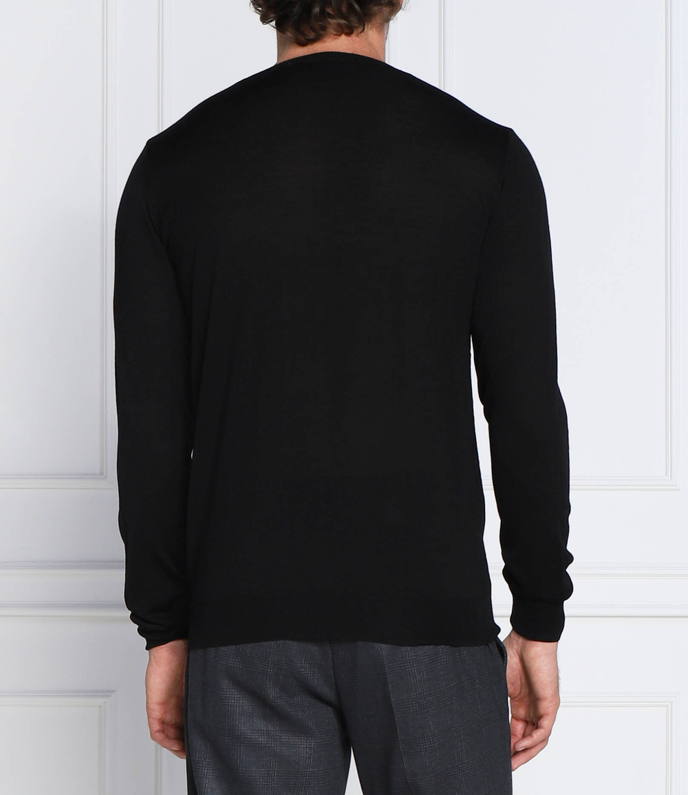 Хлопковый свитер custer Oscar Jacobson - черный(64398023)