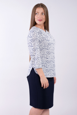 Блузка 1582А, Абстракция #176Абс091582А