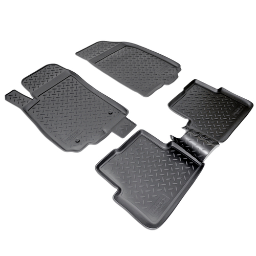 Ковры в салон Norplast/Unidec для Chevrolet Aveo (2011-)Полиуретан,Черный, арт.NPL-Po-12-03