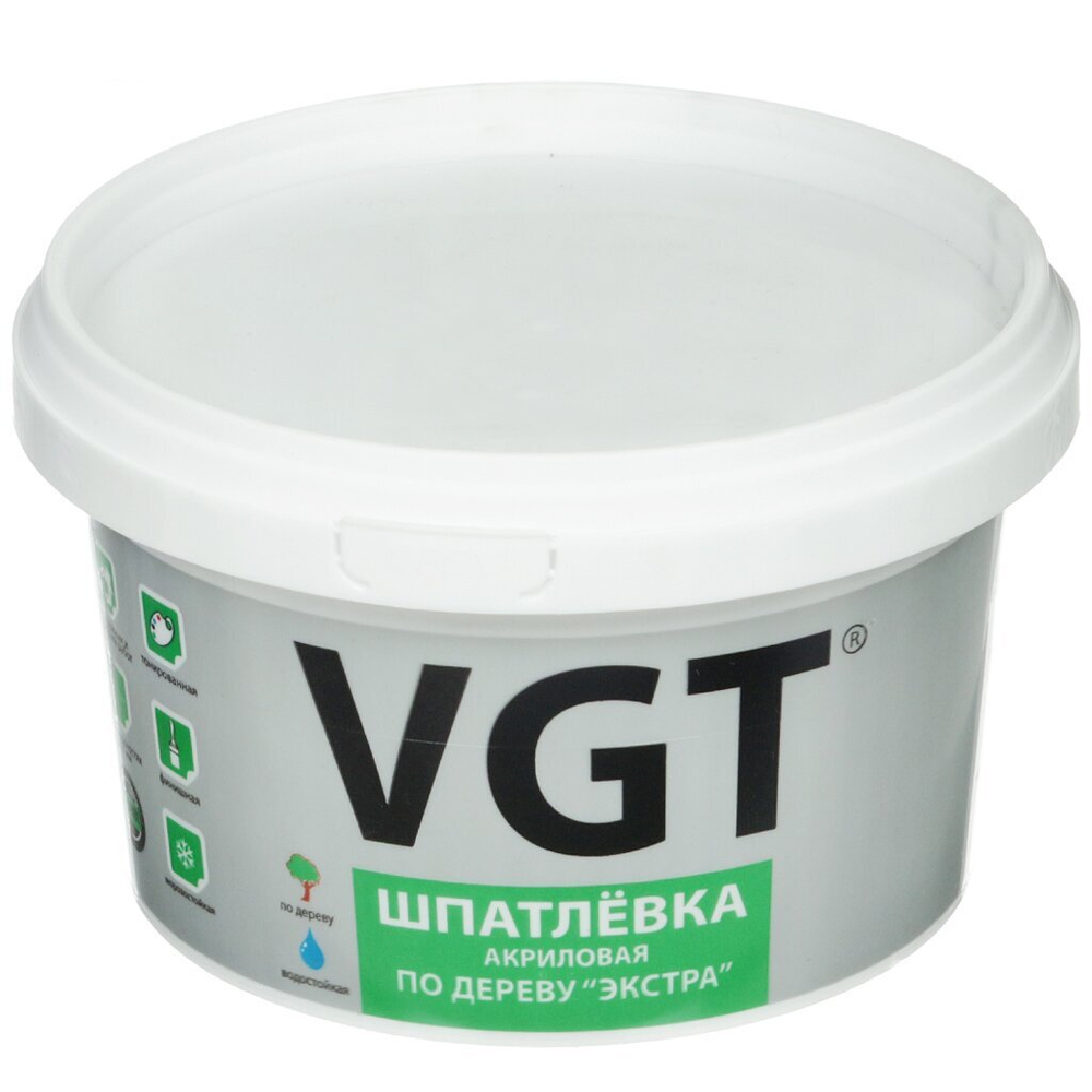 ШПАТЛЕВКА VGT ПО ДЕРЕВУ ЭКСТРА ДУБ 1КГ