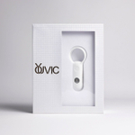 Белое эрекционное виброкольцо с пультом ДУ