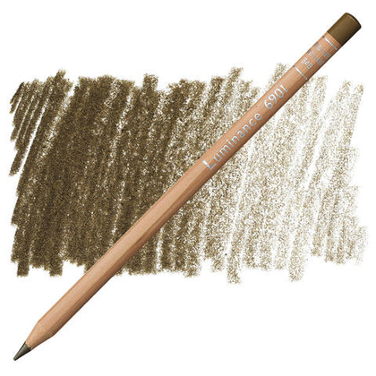 Caran d'Ache Luminance 6901. 548 Raw Umber