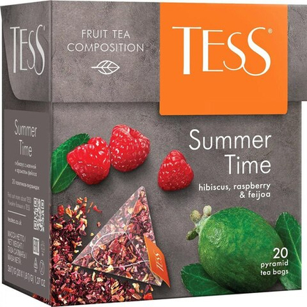 Чай черный Summer Time с добавками Tess 20шт