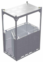 Люлька подвесная алюминиевая MEGAL ЛПА - 2/1