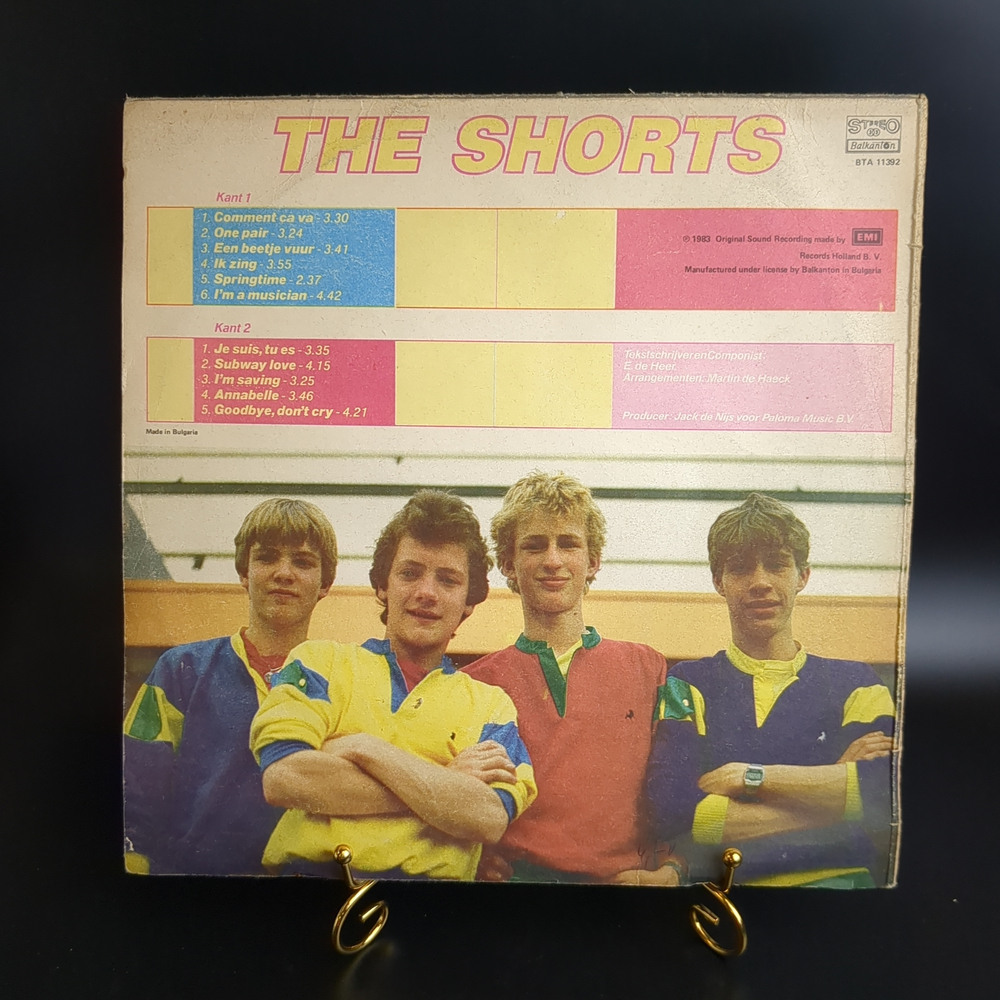 LP The Shorts – Comment Ça Va. Виниловая пластинка 12 дюймов Balkanton Bulgaria 1984 год