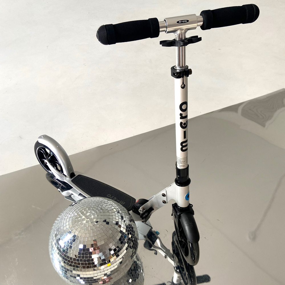 Самокат Micro Classic серебристый матовый