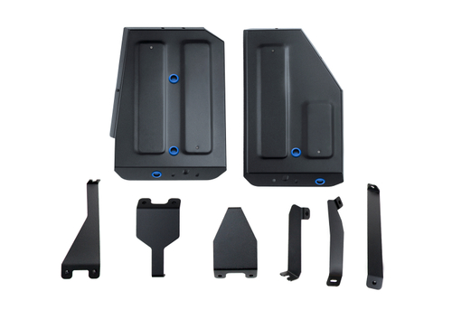 Защита топливного бака Rival для Jetour Traveller РКПП 4WD 2023-н.в./T2 РКПП 4WD 2024-н.в., сталь 1.5 мм, с крепежом, штампованная, 111.0944.1