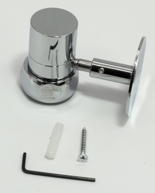 ПС Заглушка с краном маевского и креп. 1"  GANZER  (20/1пар)