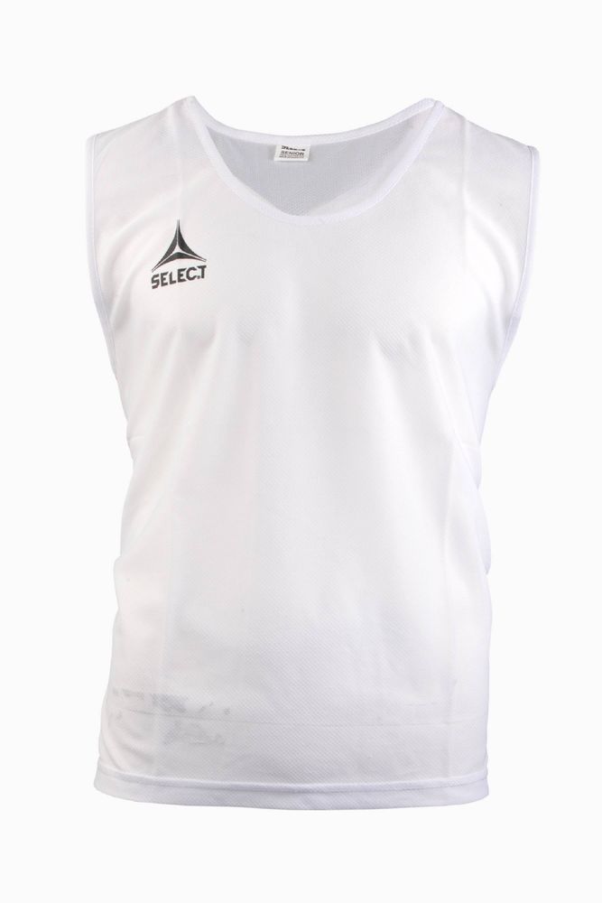 Манишка футбольная Select Basic Junior - белый