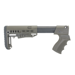 Приклад телескопический на МР-133, МР-153, пластик, DLG Tactical. Черный