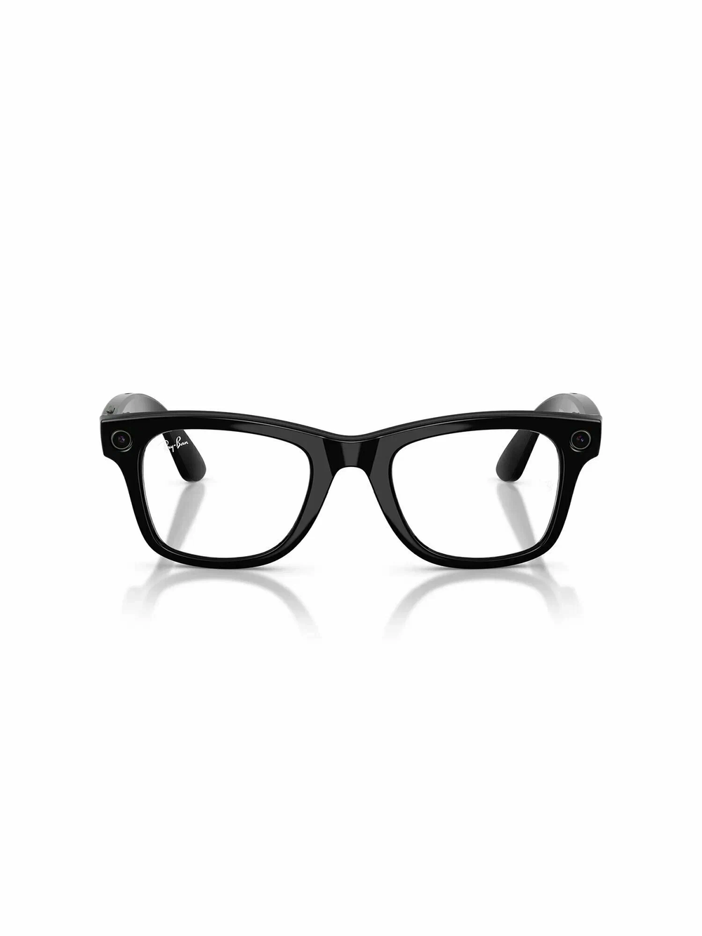 Умные очки Ray-Ban Wayfarer (Gen 2), линзы Transitions Graphite Green (фотохром), оправа Shiny Black, размер 50(M)