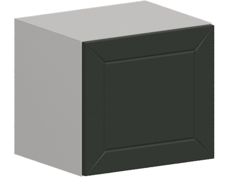 Кухня Модуль ШВГ 400 Графит / Насыщенно-зеленый