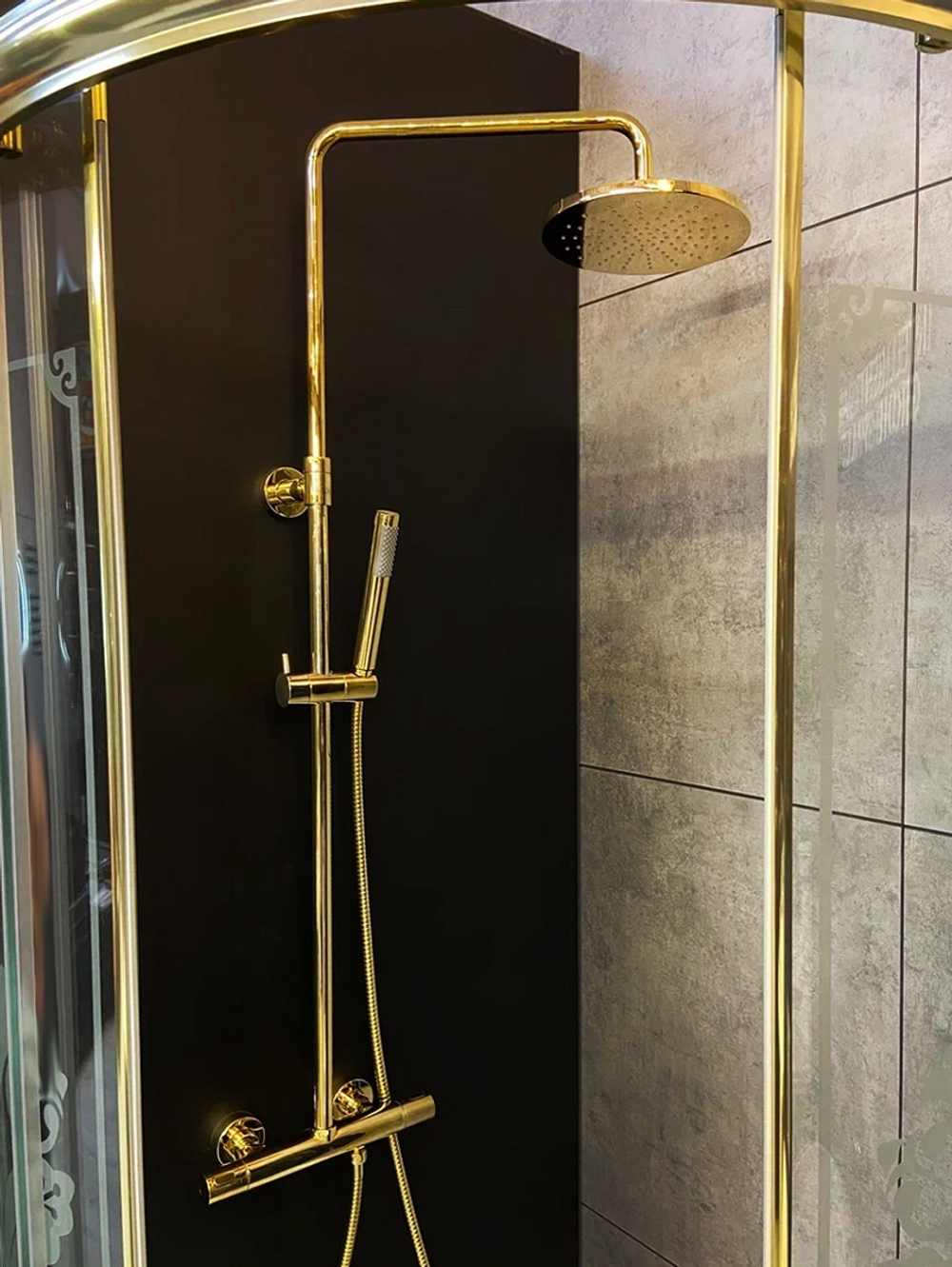 Душевая система с термостатом AltroBagno Costanza 0302 Or