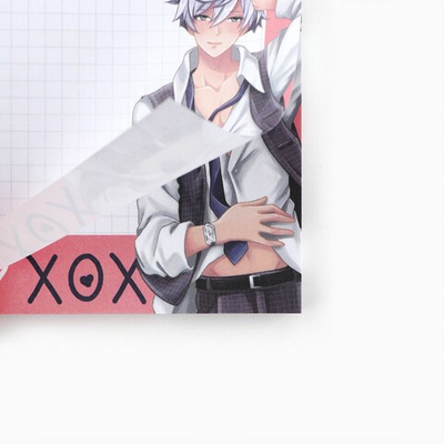 Блок для записей с отрывными листами Аниме парень