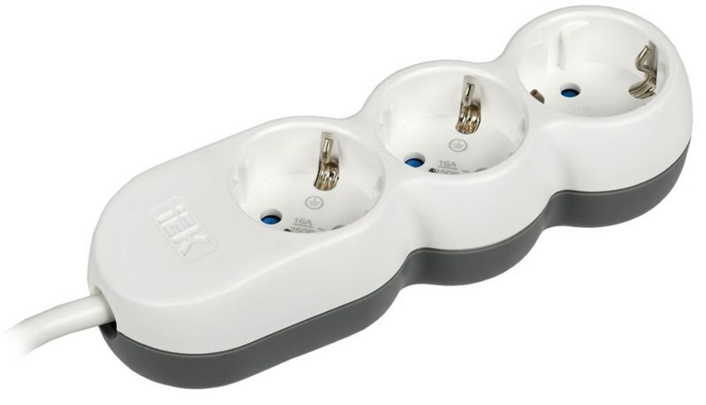 Удлинитель 3х5м с заземл. 16А IP20 Uno У03 2P+PE 250В 3х1.5 IEK WYP53-16-03-05-Z Удлинитель 3х5м с заземл. 16А IP20 Uno У03 2P+PE 250В 3х1.5 IEK WYP53-16-03-05-Z