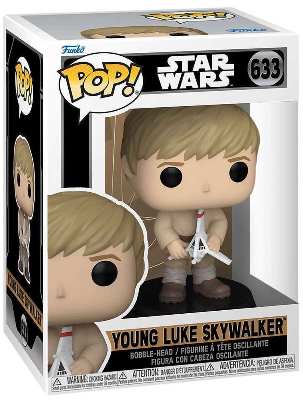 Фигурка Funko POP! Bobble Star Wars Obi-Wan Kenobi S2 Young Luke Skywalker (633) 67585