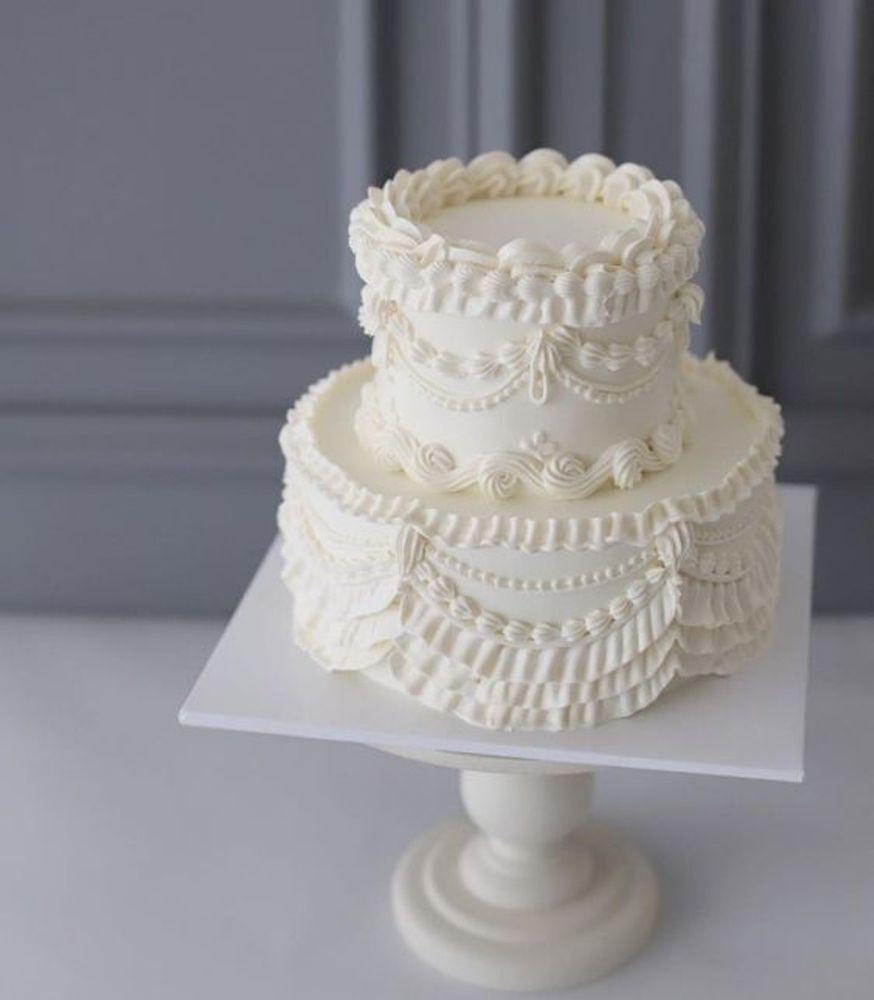 Торт свадебный №436