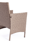 Лаундж сет (диван+2кресла+столик+подушки) (mod. 210013 А)