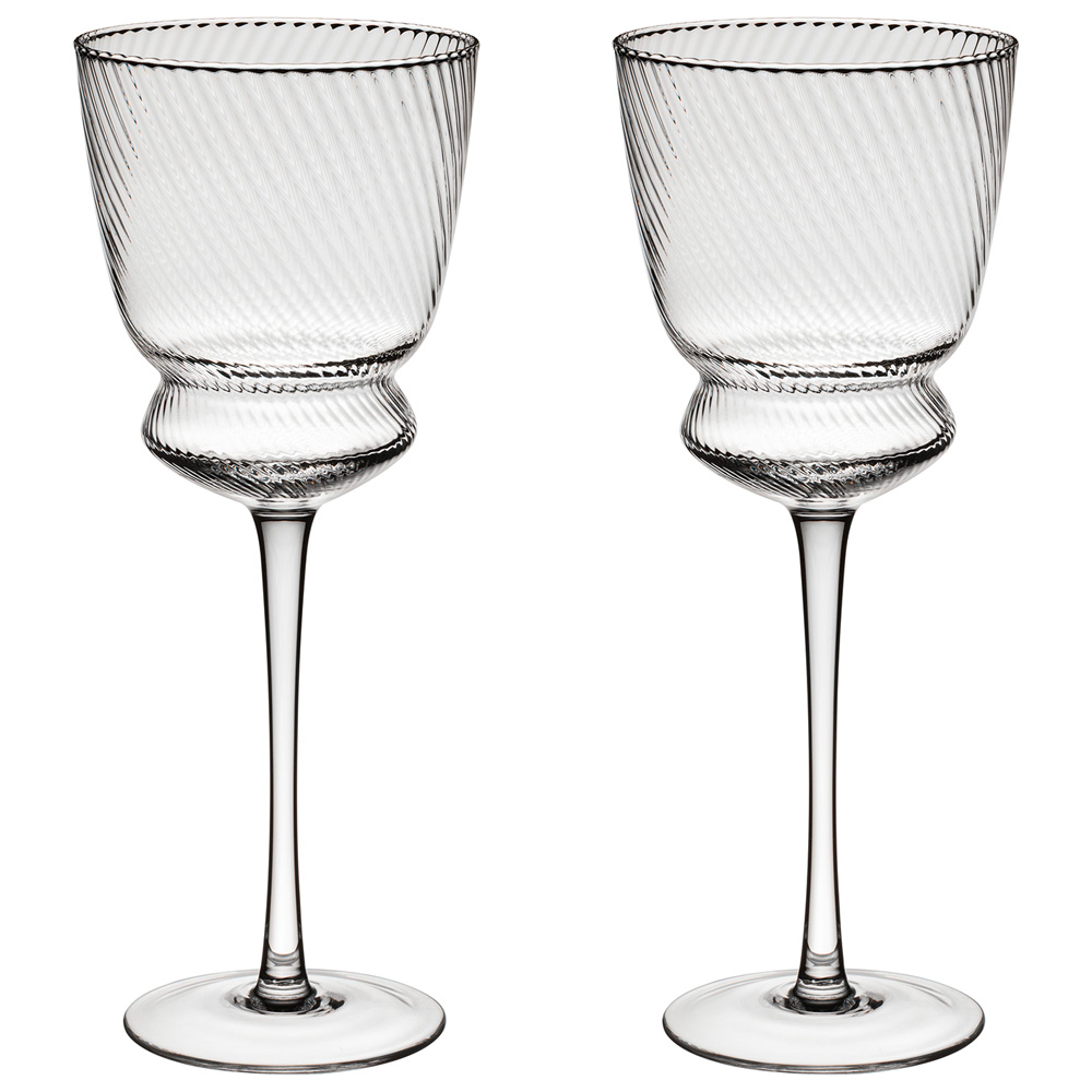 Набор бокалов для вина "Twist & Shine" 2шт 380мл