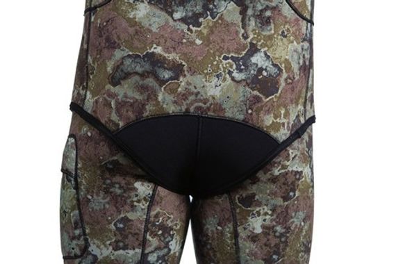 Гидрокостюм Marlin Camoskin 9 мм Зеленый