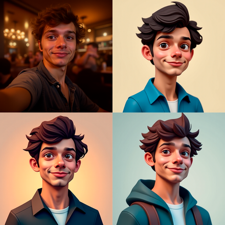 Аватарки в стиле Полигональных моделей 166С мужские