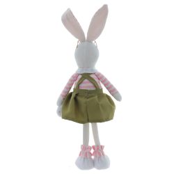 GAEM Игрушка набивная "Заяц/Зайка", L12 W7,5 H41/33 см, 2в.