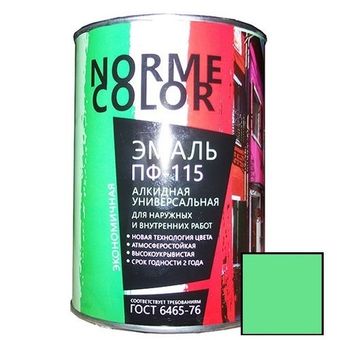 Эмаль ПФ-115 NORME COLOR зеленая 20 кг