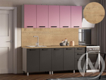 Кухня Кьяра 2.0м 38мм дуб бунратти