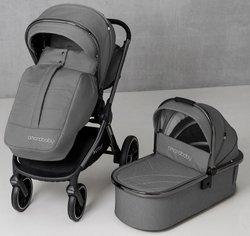 Детская коляска AmaroBaby Motus 3 в 1 серый