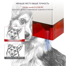 Лазерный модуль 10 Вт 24 В с модулем TTL воздушно-синей лазерной головки 450 нм для станка с ЧПУ