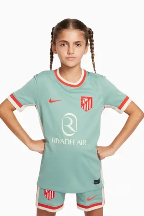 Футболка Nike Atletico Madrid 24/25 Away Stadium Junior - бирюзовый