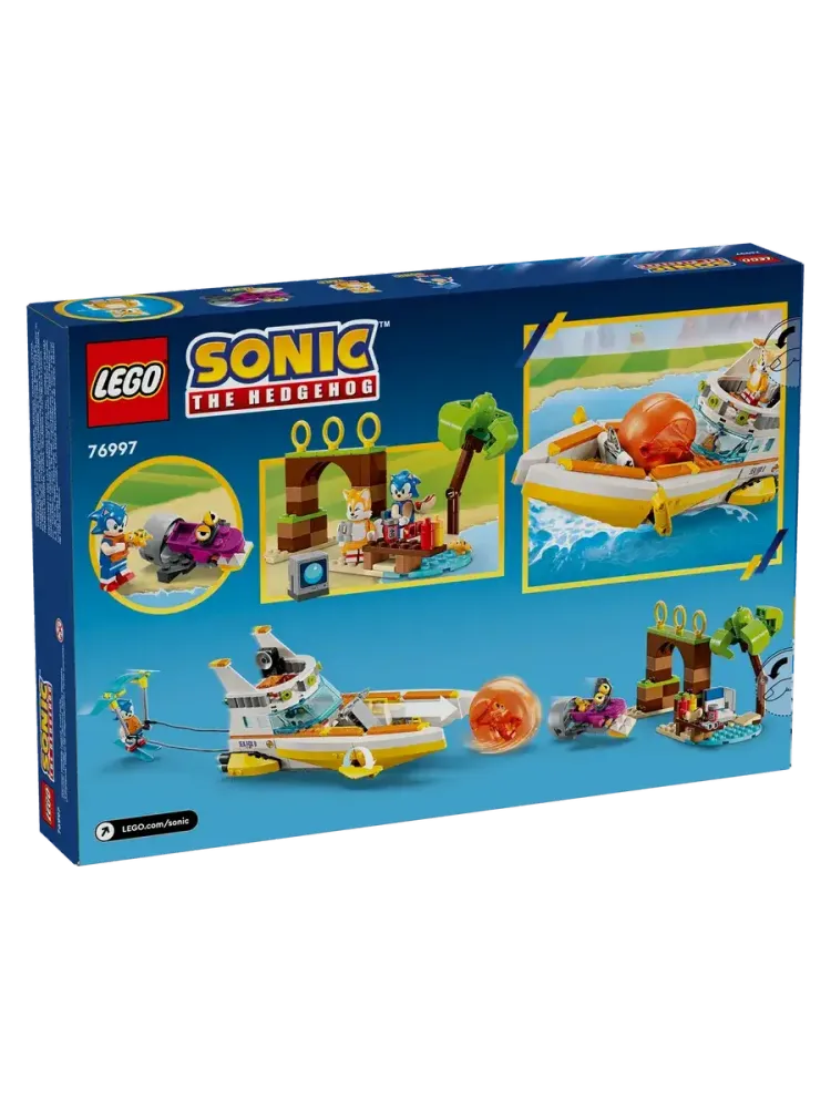 Конструктор Sonic 76997 Лодка приключений Тейлза