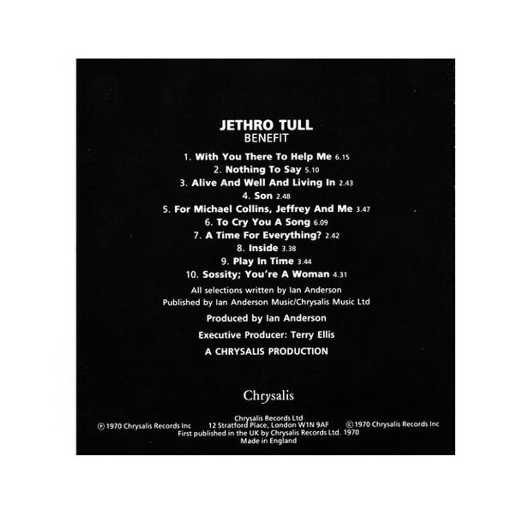 Jethro Tull / Benefit (CD)