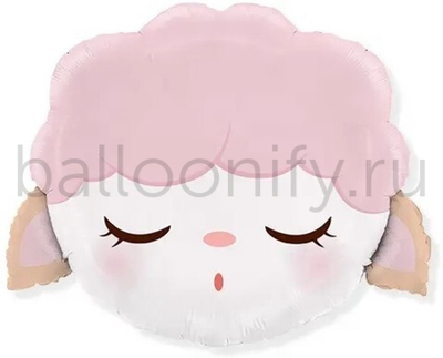 Шар (20''/51 см) Фигура, Милая овечка, 1 шт.