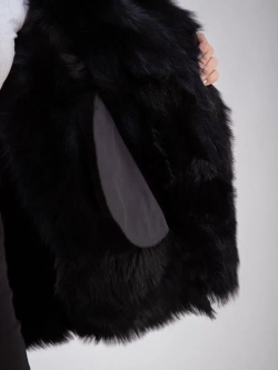 Дубленка женская натуральная с капюшоном тоскана зима Турция