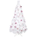 Ель новогодняя искусственная "Пушистая" 150 см, белая, ЗОЛОТАЯ СКАЗКА, 592047