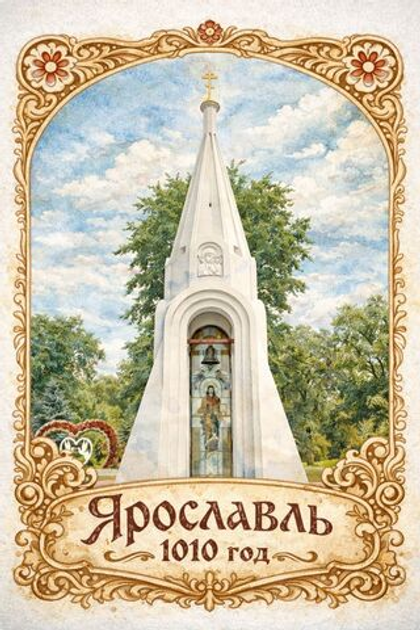 Пряник-сувенир "Часовня Казанской иконы Божьей Матери"