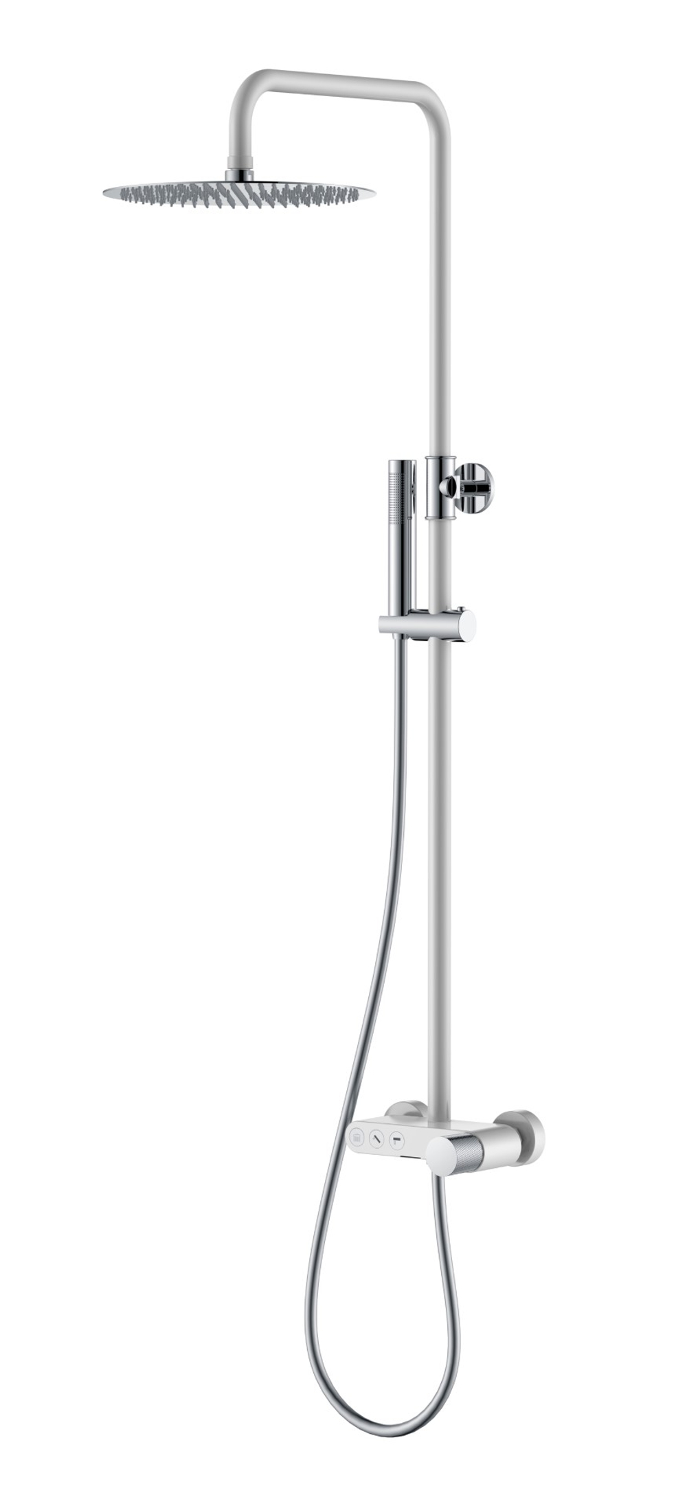 Стойка для душа STICK WHITE TOUCH CHROME