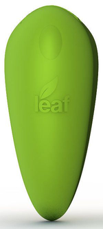 Зеленый перезаряжаемый вибромассажер Fresh by Leaf (Цвет: зеленый)